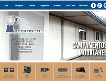 Tablet Screenshot of petroscol.com